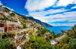 Italië Amalfi kust Positano uitzicht