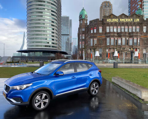 Weekend naar Rotterdam met de MG ZS