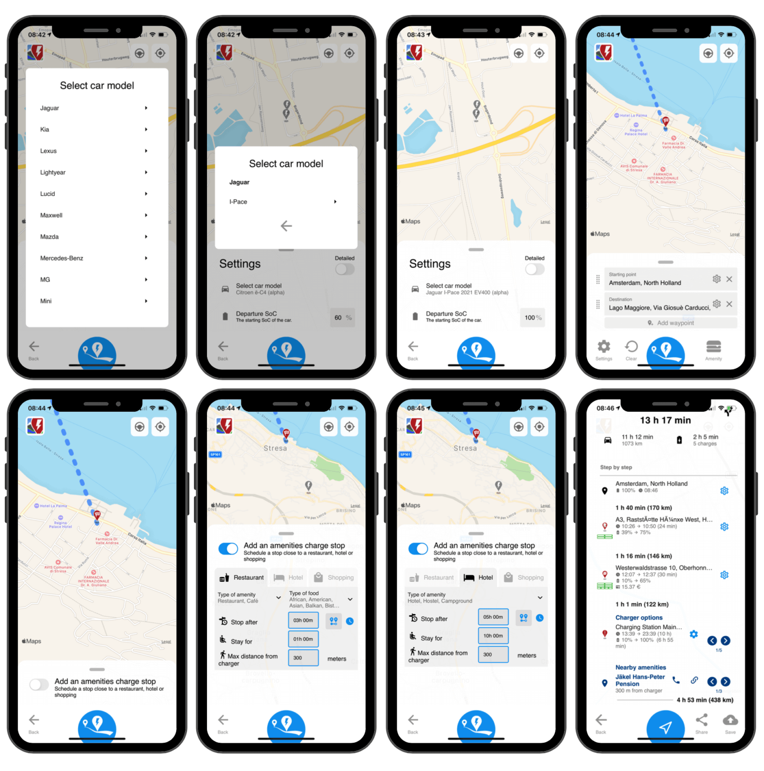 Route plannen in Nederland ANWB