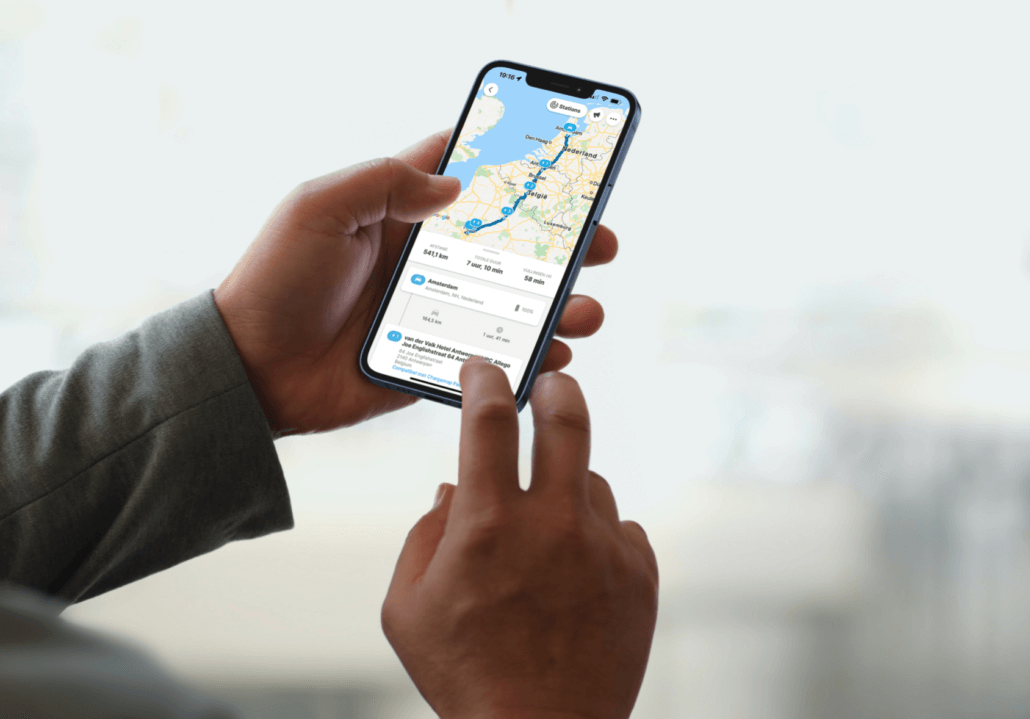 Chargemap Routeplanner App onderweg gebruiken