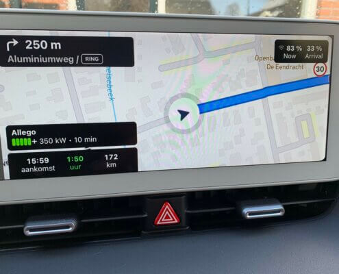 PUMP Routeplanner app met Apple CarPlay