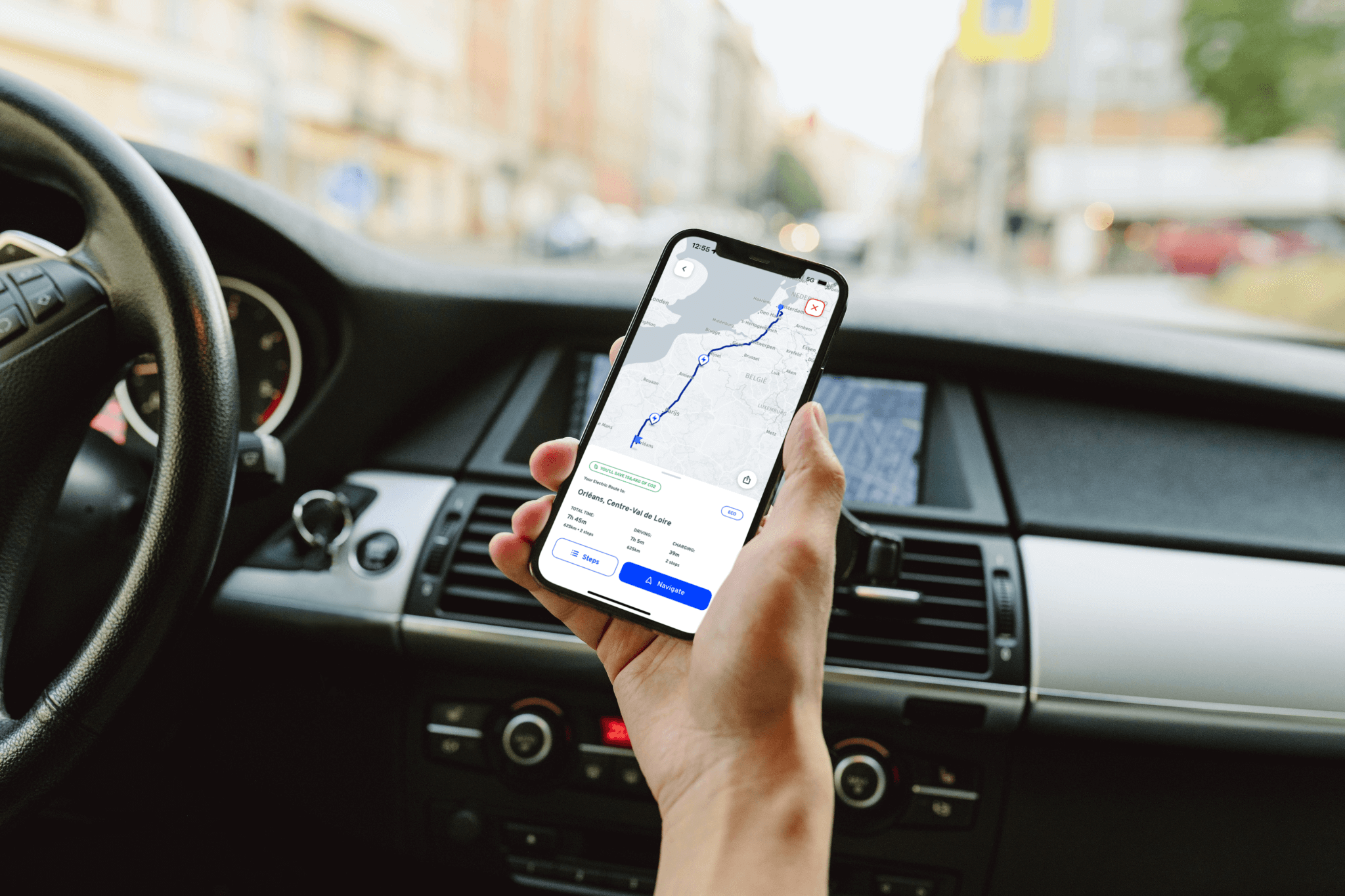 De Electric Routes routeplanner app Elektrischeautovakanties.nl