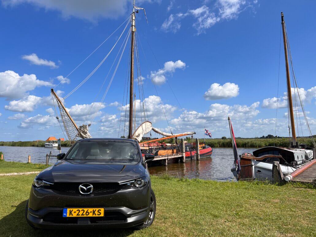 Review: Met de elektrische auto naar Friesland