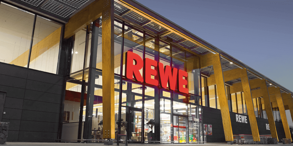 REWE Supermarkten in Duitsland met Aral Pulse snelladers