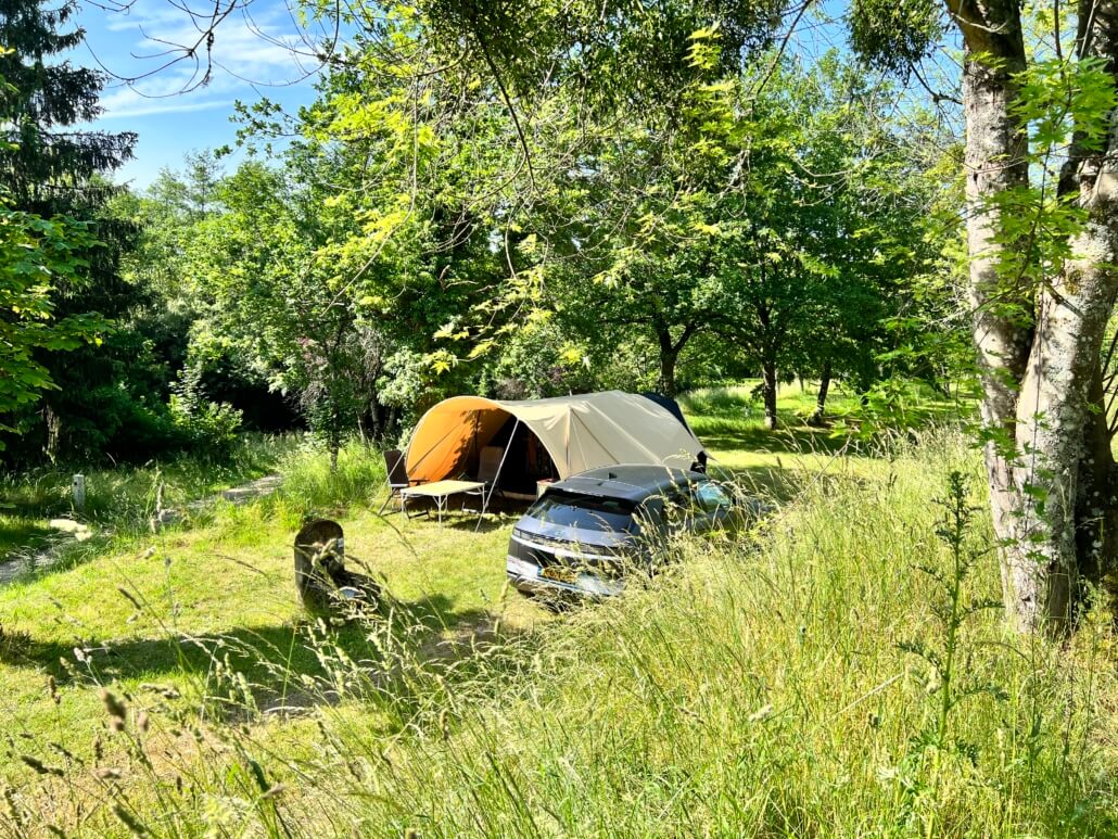 Genieten van de mooie en natuurrijke camping in Frankrijk