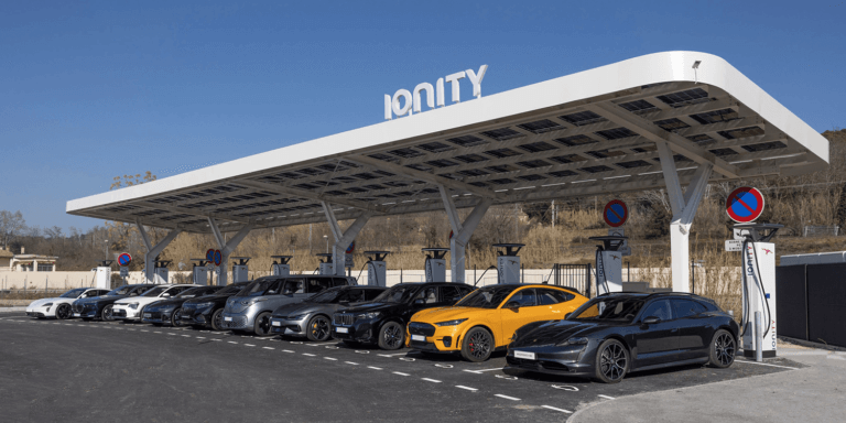 IONITY snellaadstation in Frankrijk geopend bij Mornas