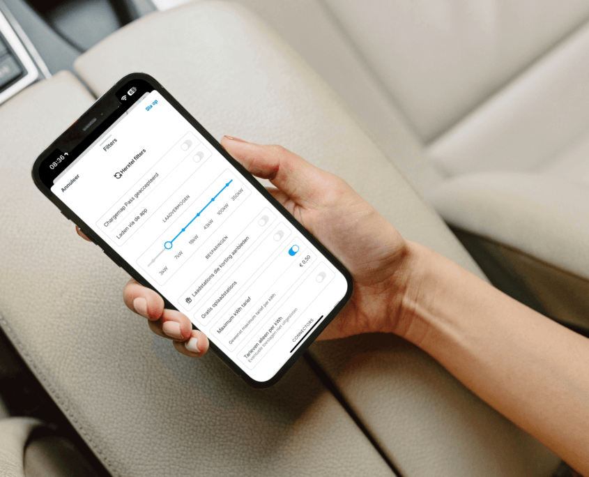 Wist je dat je met de Chargemap app laadpalen op prijs kunt filteren?
