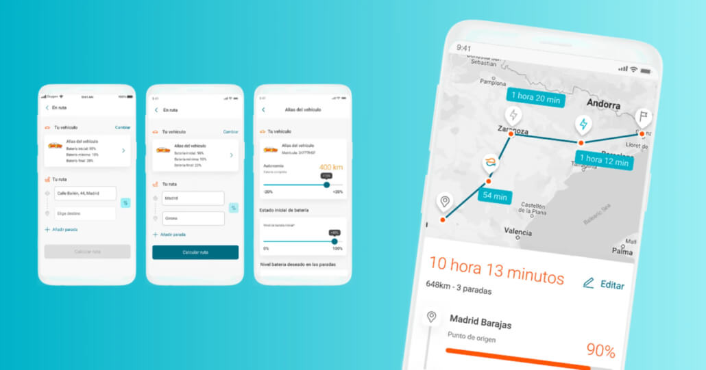 De Waylet app van Repsol inclusief routeplanner voor je EV