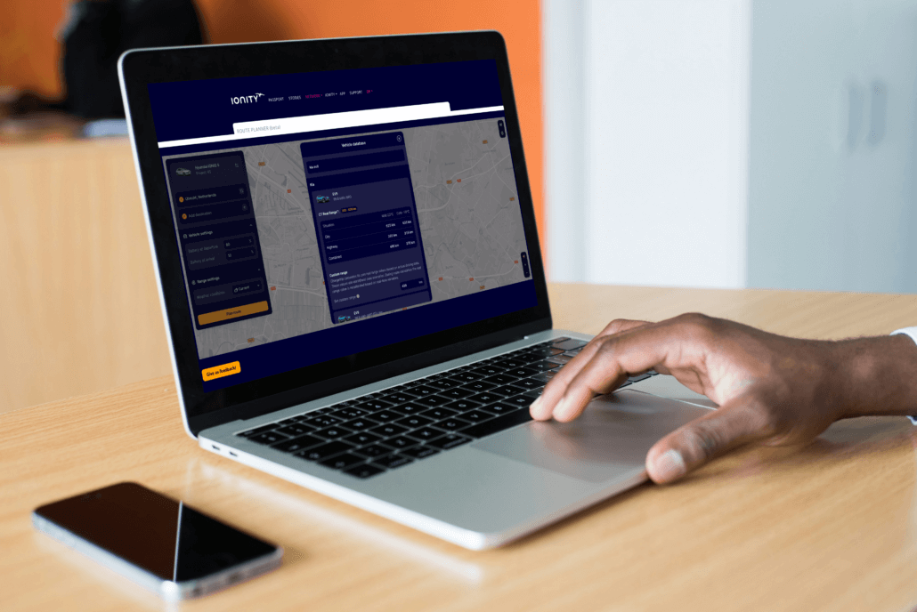 Op de IONITY website plan je nu eenvoudig je laadstops dankzij de IONITY routeplanner