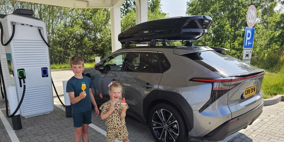 Van Gent Autobedrijf op vakantie naar Denemarken met gezin en bagage